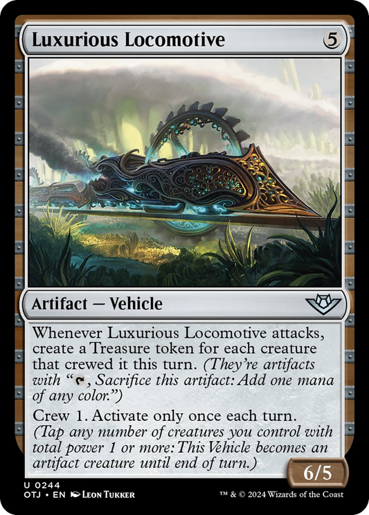 Luxurious Locomotive [Outlaws of Thunder Junction] [Foil]