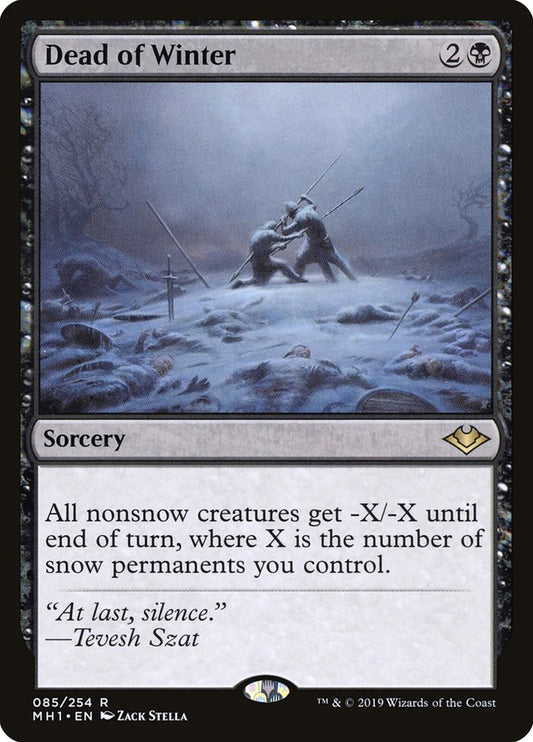 Dead of Winter [Modern Horizons] [Foil]