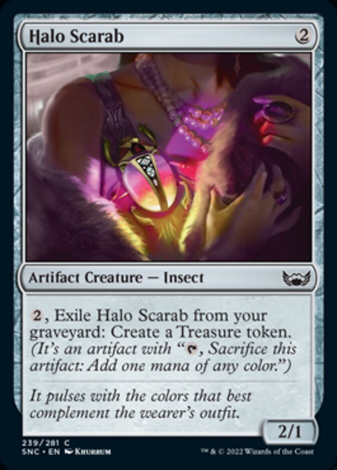 Halo Scarab [Streets of New Capenna] [Foil]