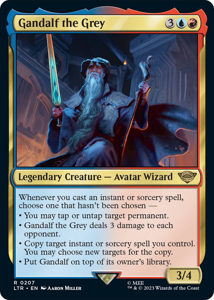 Gandalf the Grey [The Lord of the Rings: Tales of Middle-Earth] [Foil]