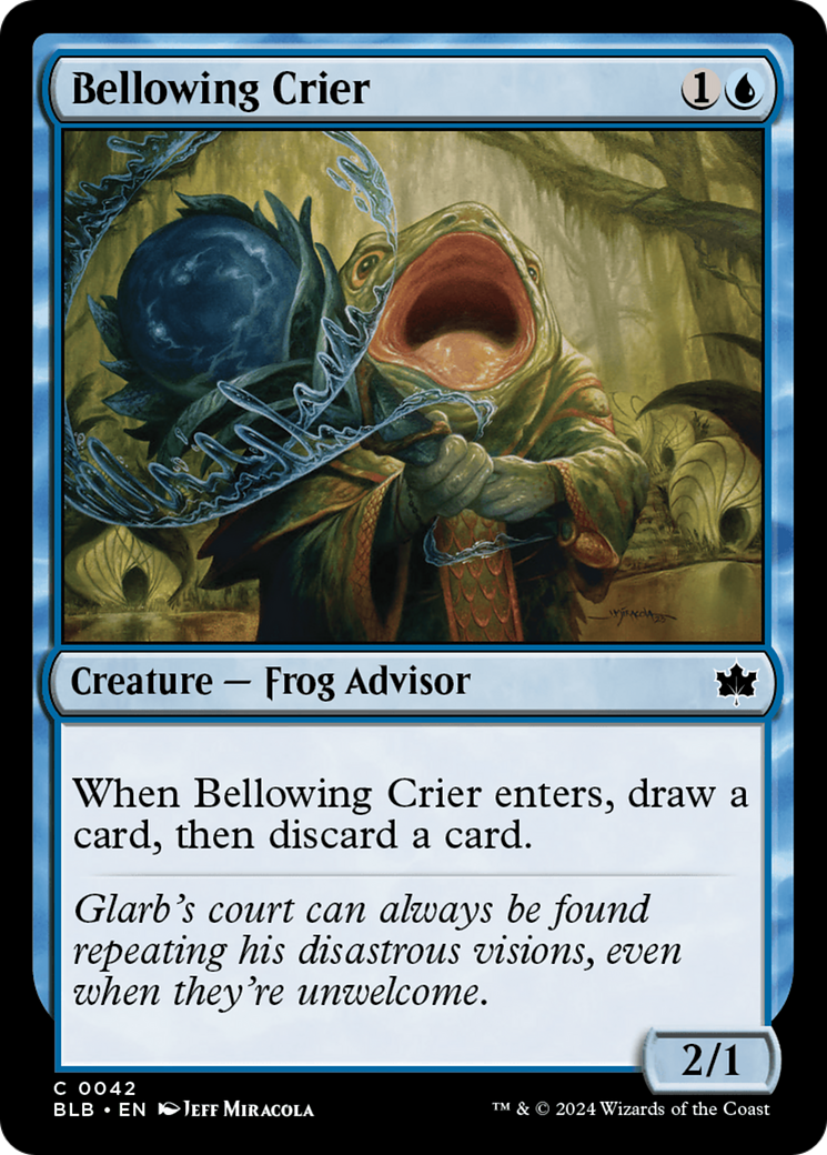 Bellowing Crier [Bloomburrow] [Foil]
