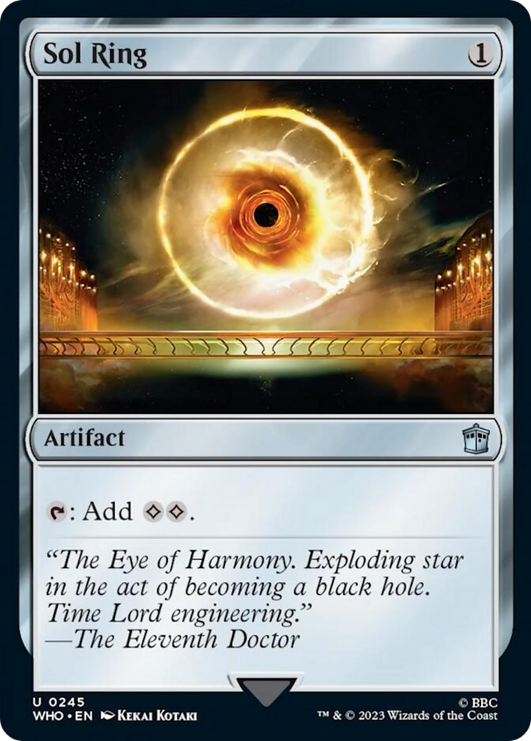 Sol Ring [Doctor Who] [Foil]