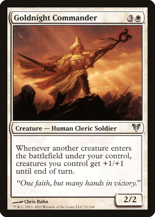 Goldnight Commander [Avacyn Restored] [Foil]
