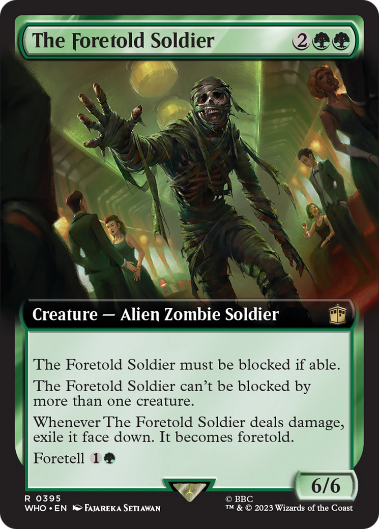 The Foretold Soldier (Extended Art) [Doctor Who] [Foil]