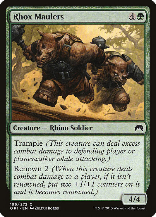 Rhox Maulers [Magic Origins] [Foil]