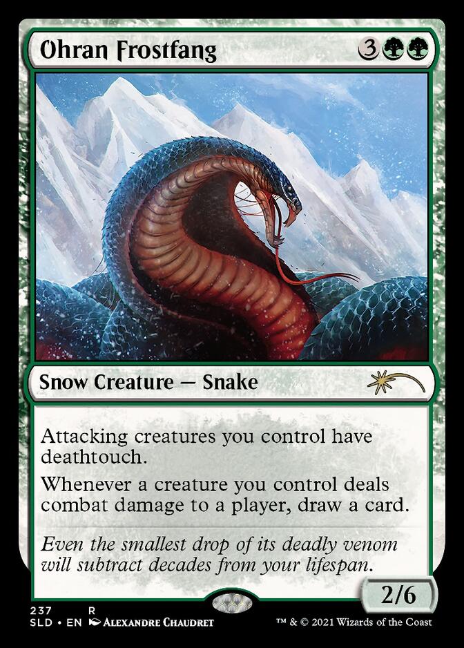 Ohran Frostfang [Secret Lair Drop Series] [Foil]