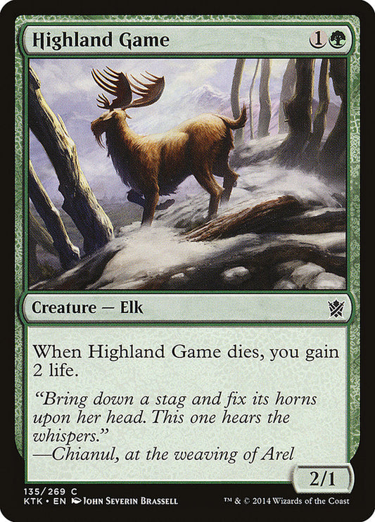 Highland Game [Khans of Tarkir] [Foil]