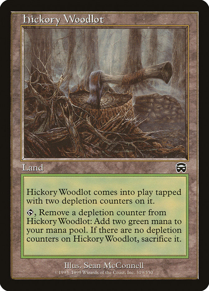 Hickory Woodlot [Mercadian Masques] [Foil]