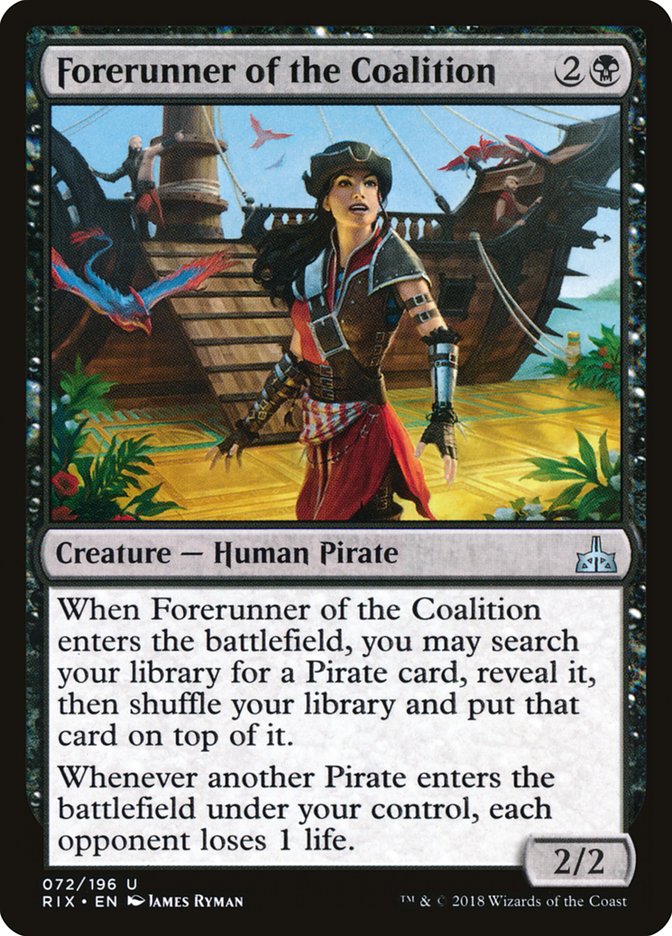 Forerunner of the Coalition [Rivals of Ixalan] [Foil]