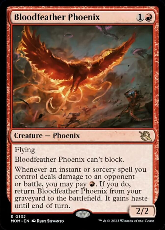 Bloodfeather Phoenix [March of the Machine] [Foil]