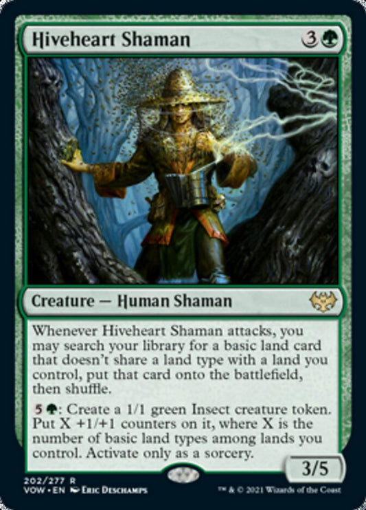 Hiveheart Shaman [Innistrad: Crimson Vow] [Foil]