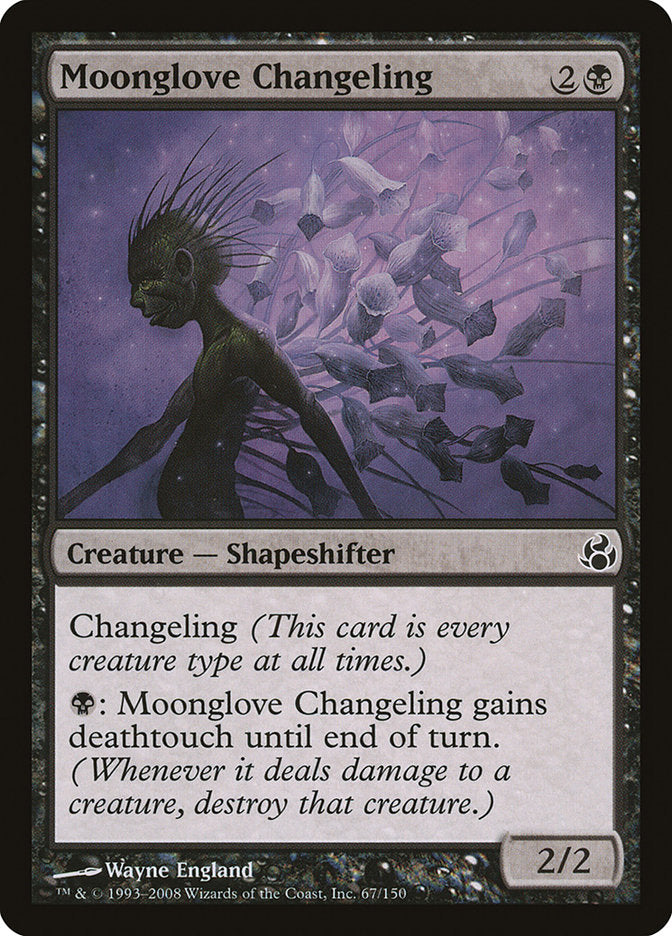 Moonglove Changeling [Morningtide] [Foil]
