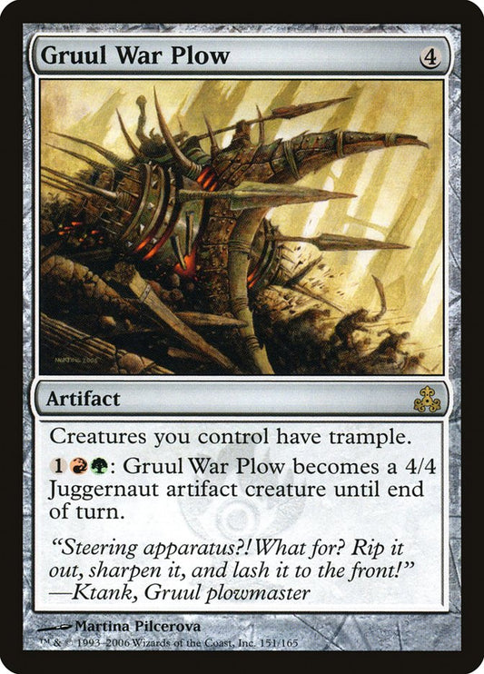 Gruul War Plow [Guildpact] [Foil]