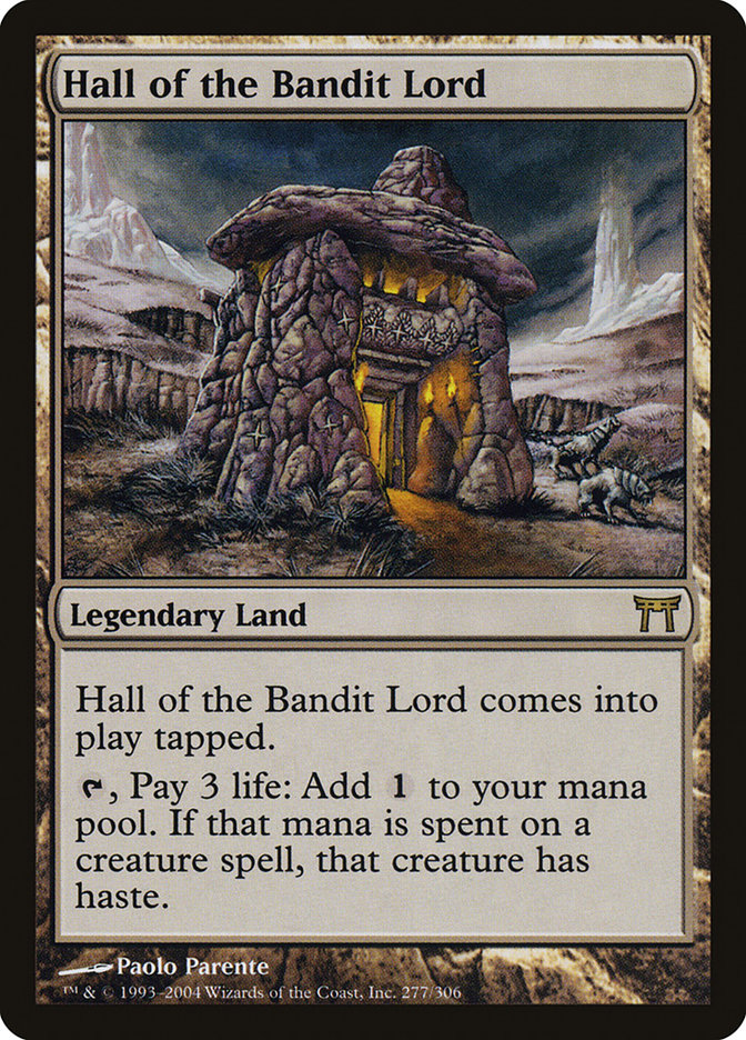 Hall of the Bandit Lord [Champions of Kamigawa] [Foil]