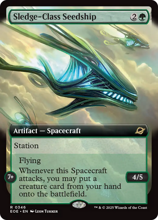 Sledge-Class Seedship (Extended Art) [Edge of Eternities] [Foil]