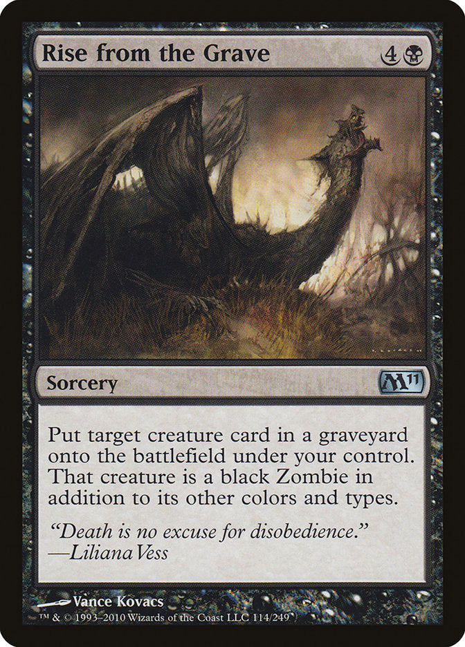 Rise from the Grave [Core Set 2011] [Foil]