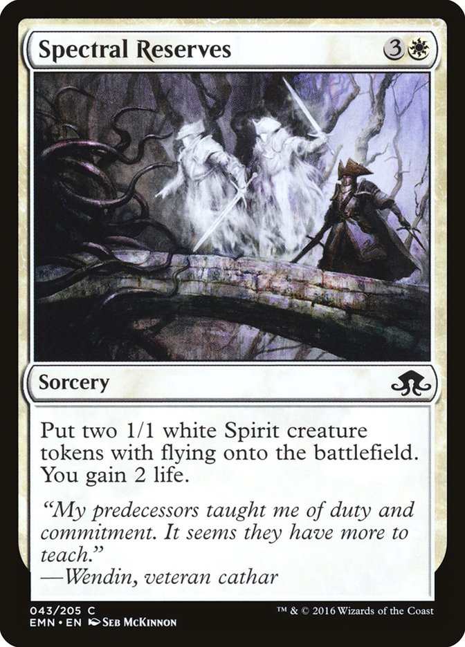 Spectral Reserves [Eldritch Moon] [Foil]