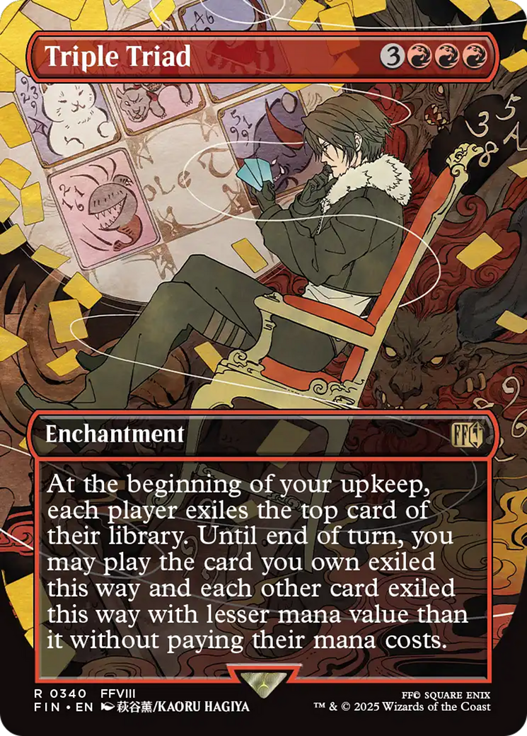 Triple Triad (Borderless) [FINAL FANTASY] [Foil]