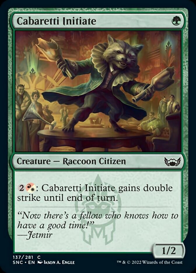 Cabaretti Initiate [Streets of New Capenna] [Foil]