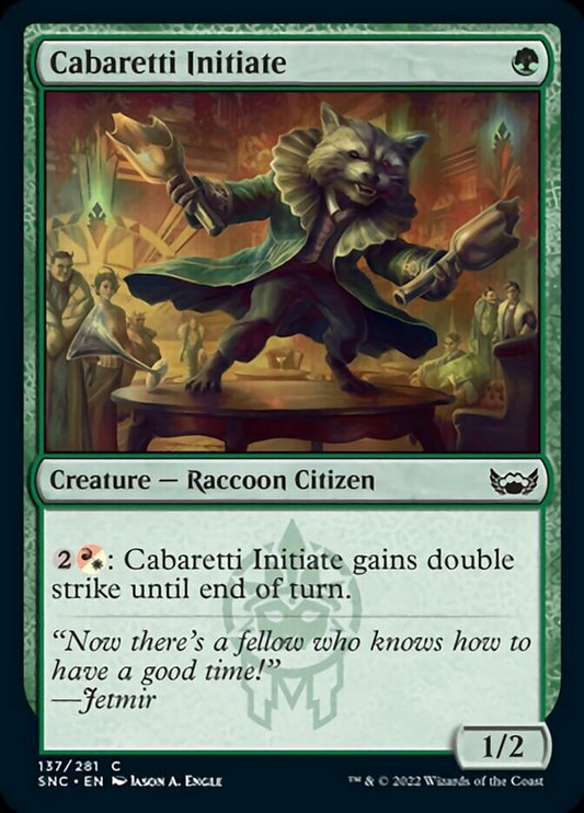 Cabaretti Initiate [Streets of New Capenna] [Foil]