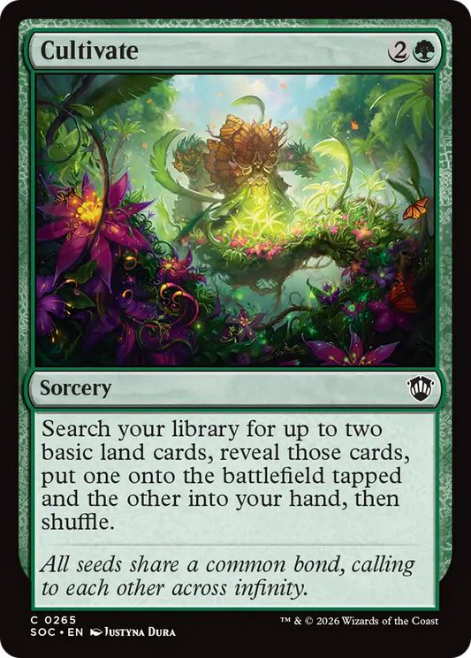 Cultivate [Secrets of Strixhaven Commander] [Foil]
