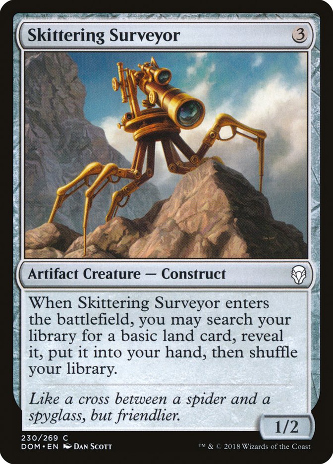 Skittering Surveyor [Dominaria] [Foil]