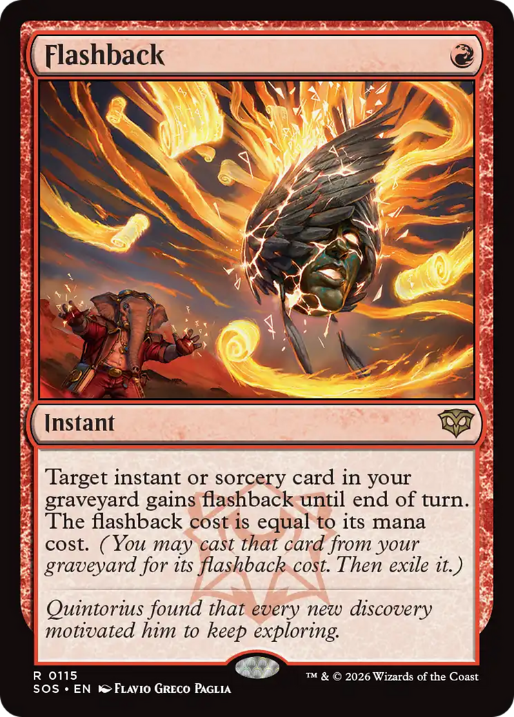 Flashback [Secrets of Strixhaven] [Foil]