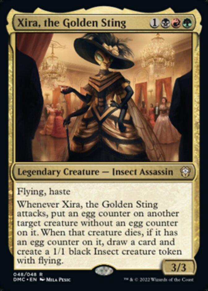 Xira, the Golden Sting [Dominaria United Commander] [Foil]