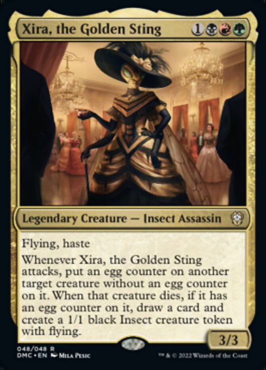 Xira, the Golden Sting [Dominaria United Commander] [Foil]