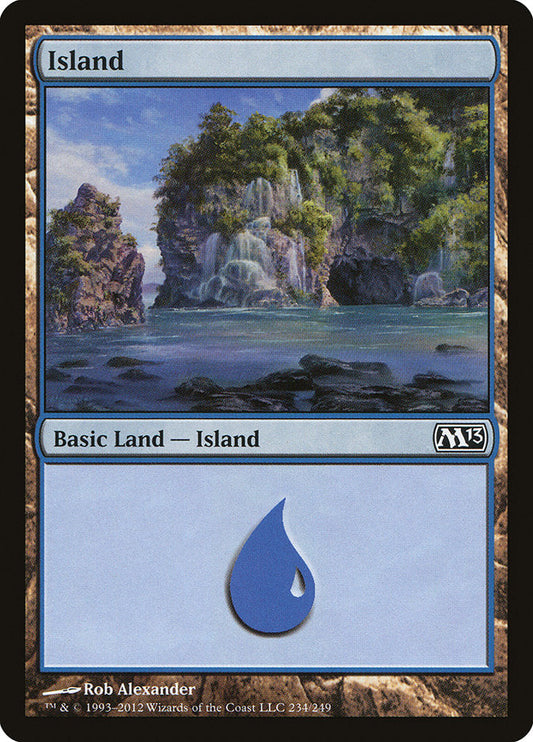 Island (234) [Core Set 2013] [Foil]