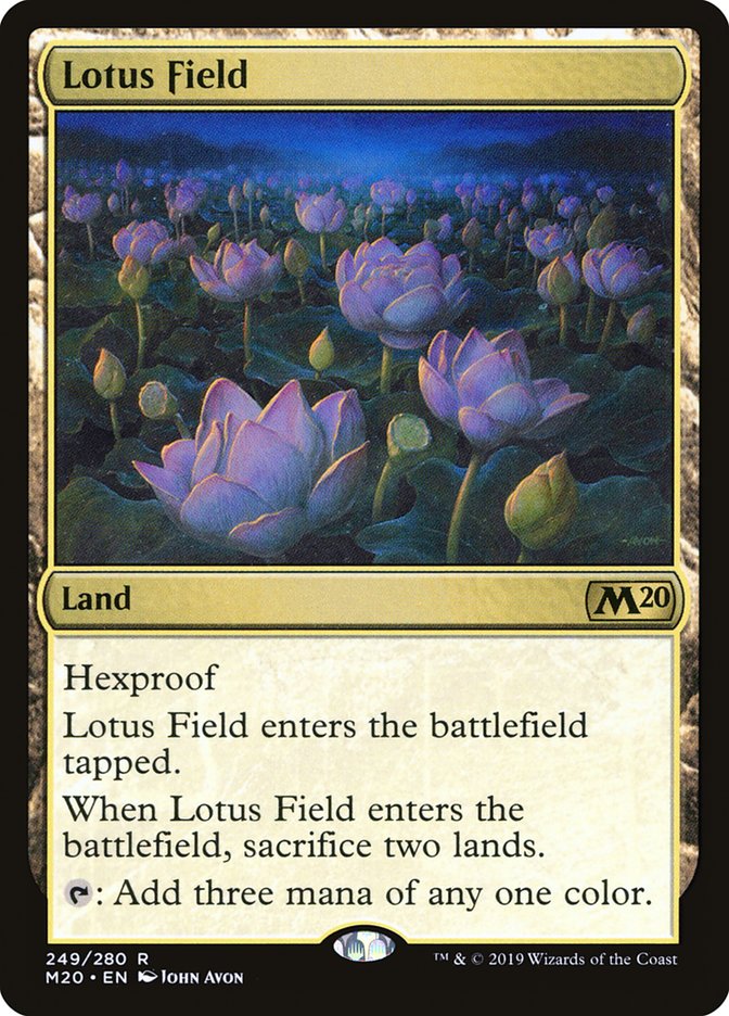 Lotus Field [Core Set 2020] [Foil]