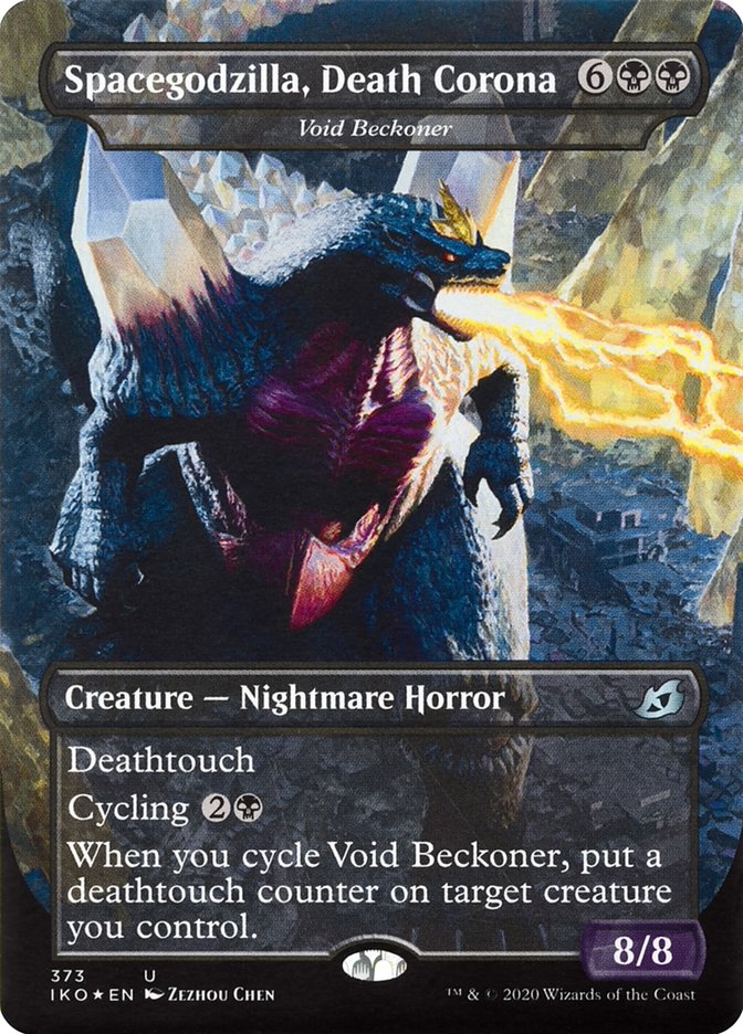 Void Beckoner - Spacegodzilla, Death Corona (Godzilla Series) [Ikoria: Lair of Behemoths] [Foil]