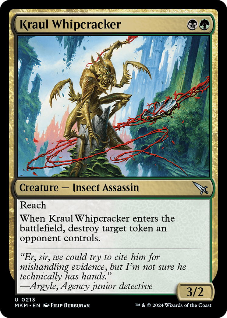 Kraul Whipcracker (Red) [Murders at Karlov Manor] [Foil]