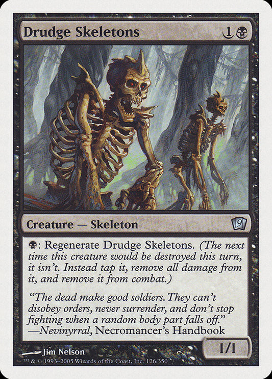 Drudge Skeletons [Ninth Edition] [Foil]