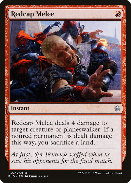 Redcap Melee [Throne of Eldraine] [Foil]