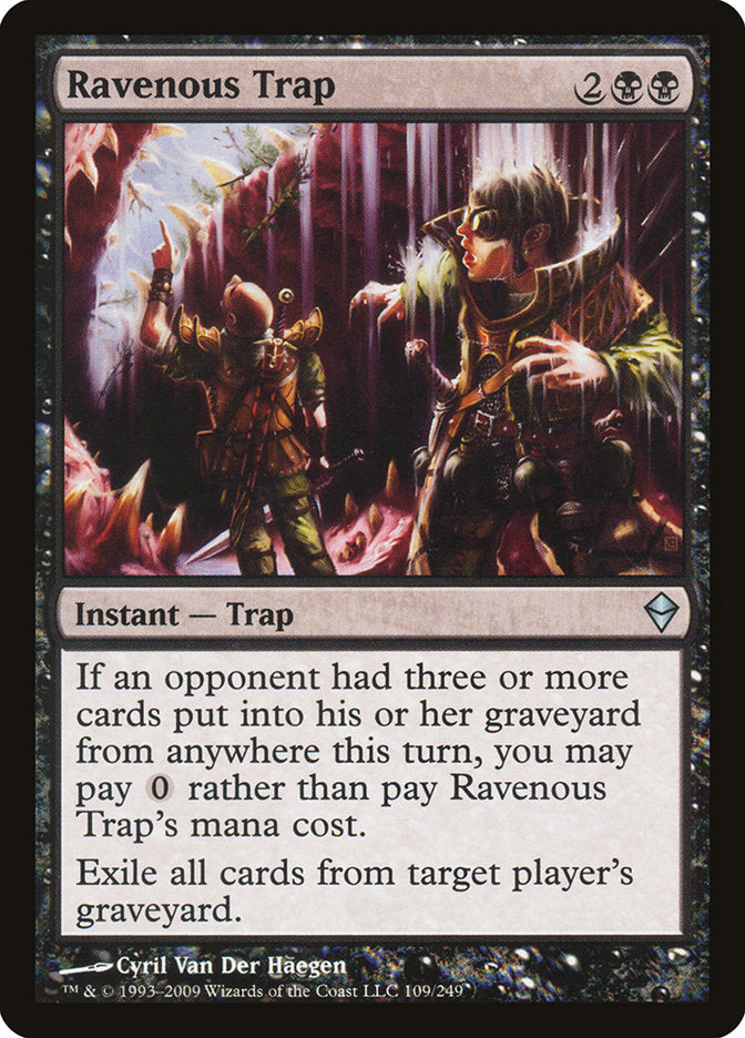 Ravenous Trap [Zendikar] [Foil]