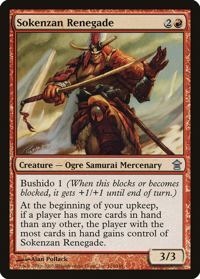 Sokenzan Renegade [Saviors of Kamigawa] [Foil]