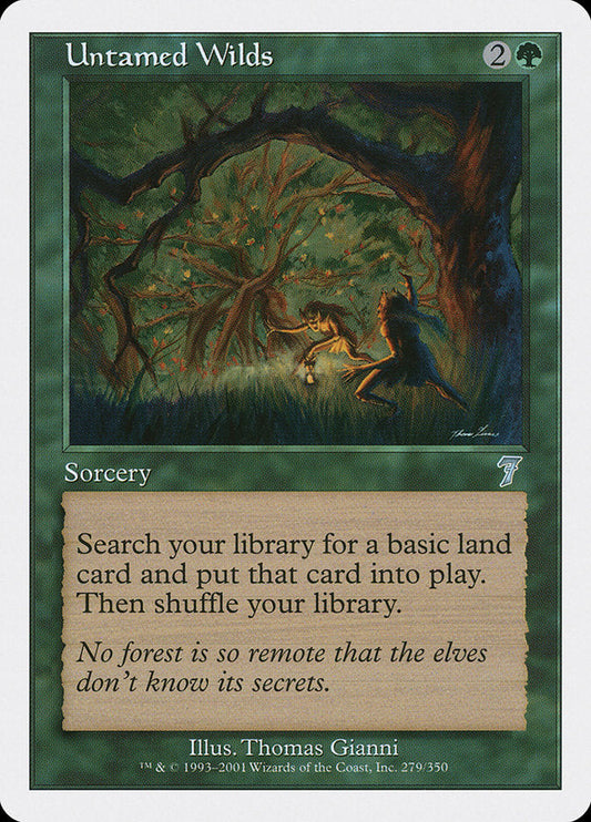 Untamed Wilds [Seventh Edition] [Foil]