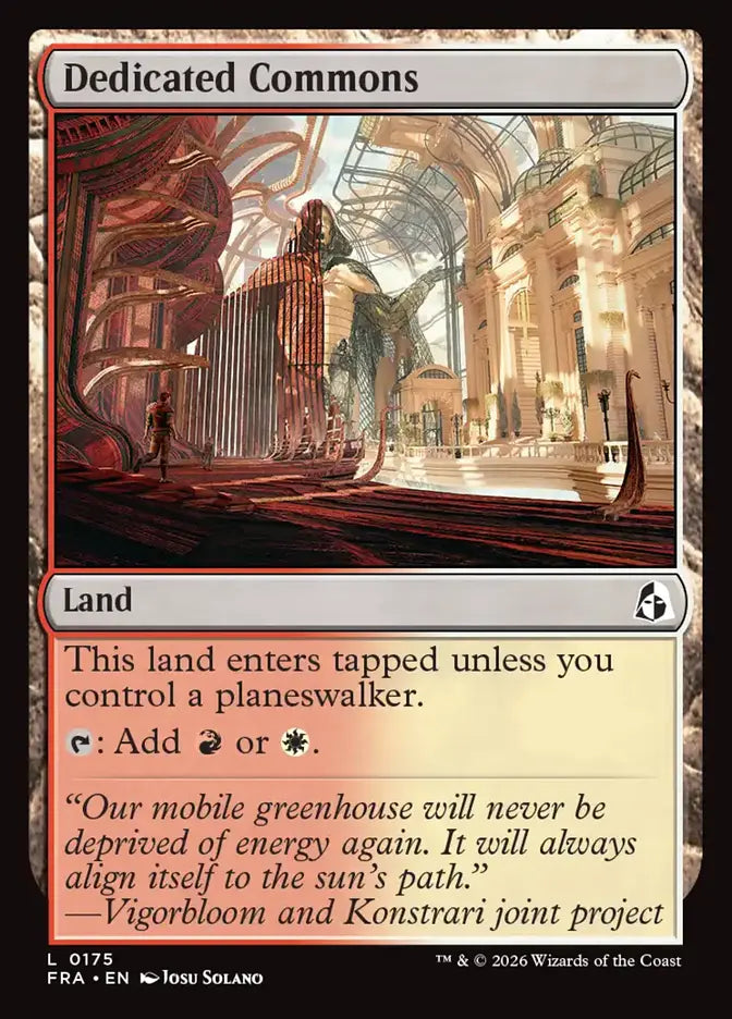 Dedicated Commons [Reality Fracture]