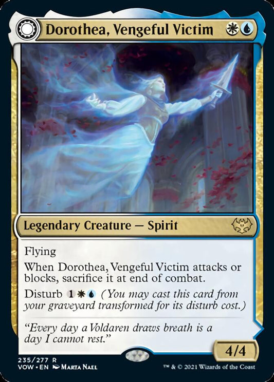 Dorothea, Vengeful Victim // Dorothea's Retribution [Innistrad: Crimson Vow] [Foil]