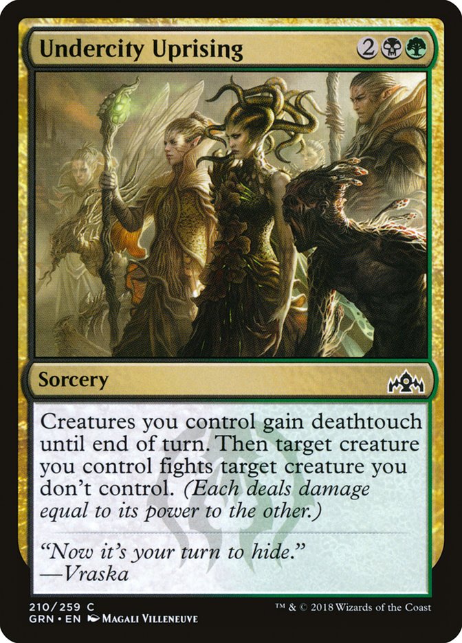 Undercity Uprising [Guilds of Ravnica] [Foil]