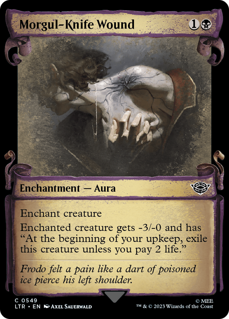 Morgul-Knife Wound [The Lord of the Rings: Tales of Middle-Earth Showcase Scrolls] [Foil]