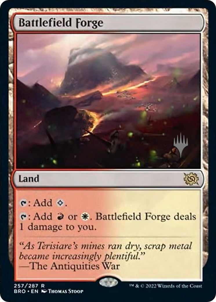 Battlefield Forge (Promo Pack) [The Brothers' War Promos] [Foil]