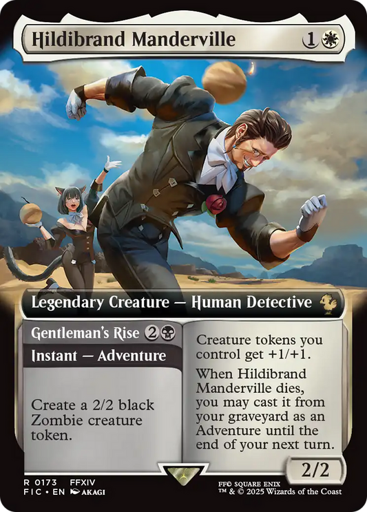 Hildibrand Manderville // Gentleman's Rise (Extended Art) [FINAL FANTASY Commander] [Foil]