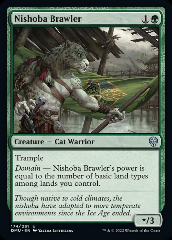 Nishoba Brawler [Dominaria United] [Foil]
