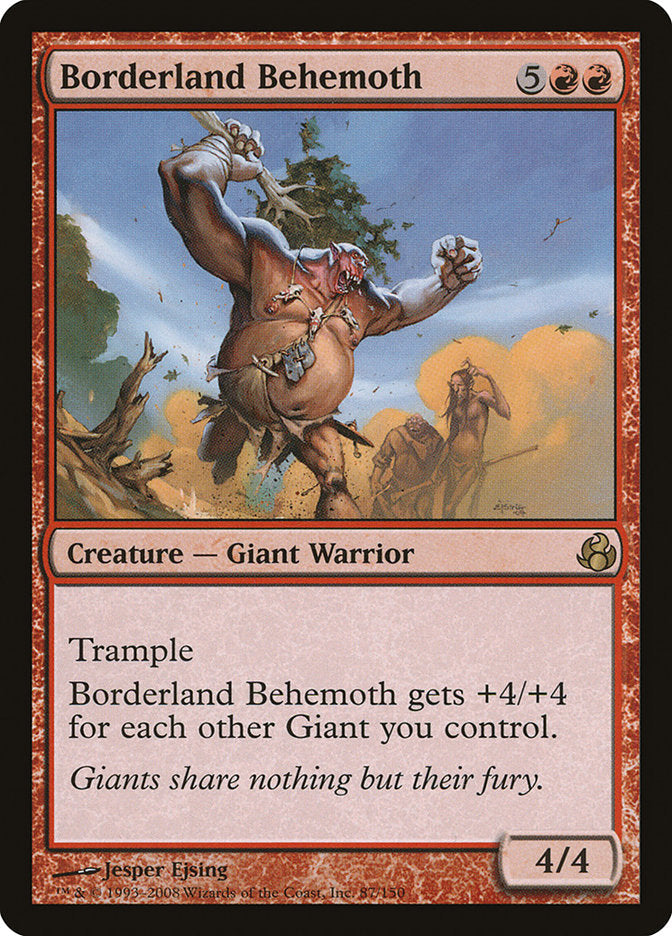 Borderland Behemoth [Morningtide] [Foil]