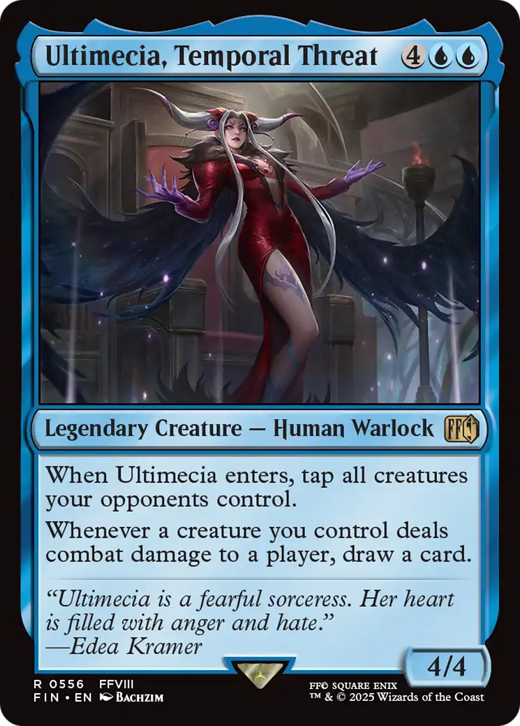 Ultimecia, Temporal Threat [FINAL FANTASY] [Foil]
