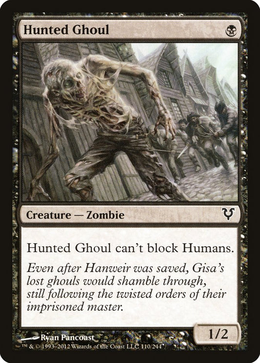 Hunted Ghoul [Avacyn Restored] [Foil]