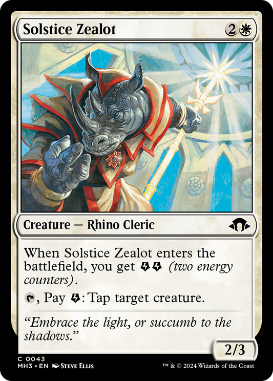 Solstice Zealot [Modern Horizons 3] [Foil]
