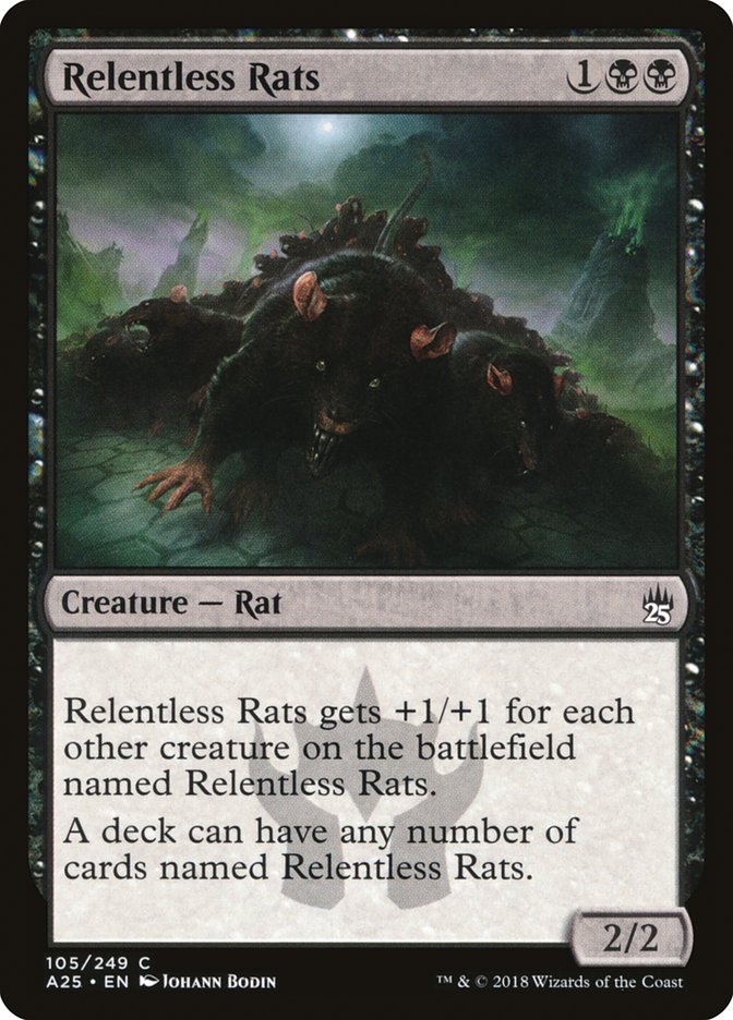 Relentless Rats [Masters 25] [Foil]